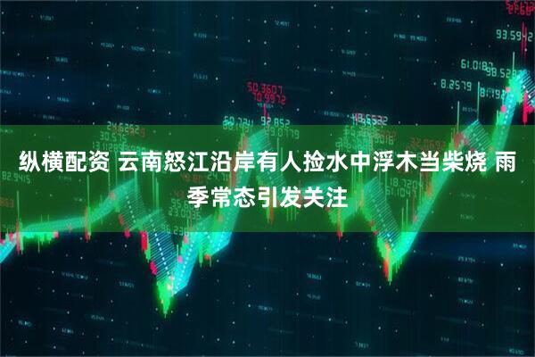 纵横配资 云南怒江沿岸有人捡水中浮木当柴烧 雨季常态引发关注