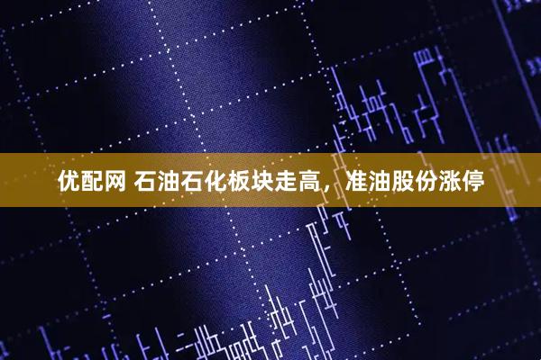 优配网 石油石化板块走高，准油股份涨停