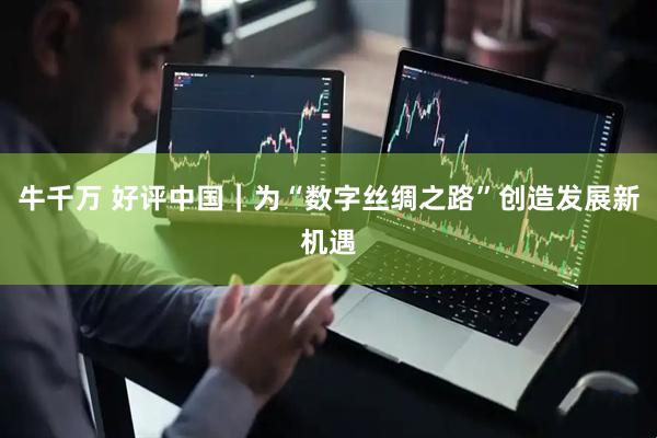 牛千万 好评中国｜为“数字丝绸之路”创造发展新机遇