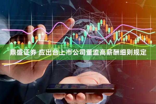 鼎盛证券 应出台上市公司董监高薪酬细则规定